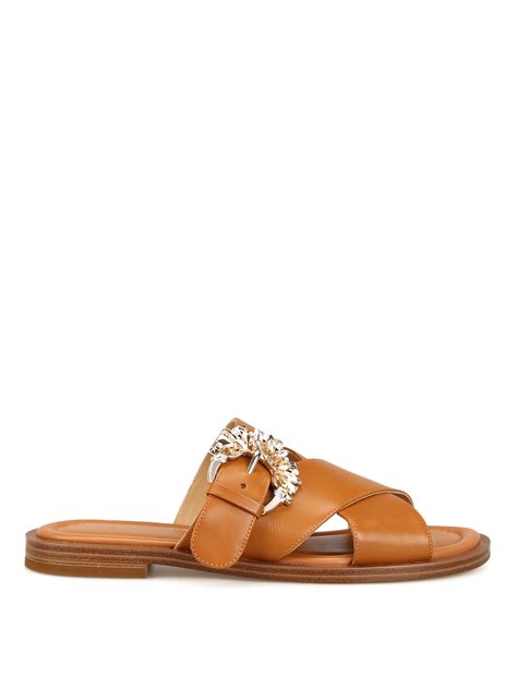 michael kors frieda leather sandal|macy's Michael Kors shoes.